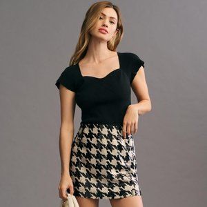 NWOT Anthropologie English Factory Sweetheart Sweater Top